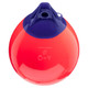 Polyform U.S. A-0 Buoy, 8-Inch Diameter, Red – Heavy-Duty Marine Marker and Rafting Fender