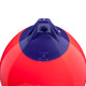 Polyform U.S. A-3 Buoy 17-inch Diameter Red for Heavy Seas and Marine Marking