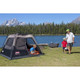 Coleman 4-Person Cabin Camping Tent with Instant Setup – Black