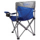 Coleman Big & Tall Quad Camping Chair - Blue | Oversized Heavy-Duty Folding Chair for Camping and Outdoor Events