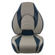 Springfield Fish Pro High Back Folding Seat - Blue/Grey for Boat Comfort and Support