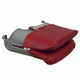 Springfield Marine Skipper Standard Seat Fold Down - Grey and Red Boat Seat