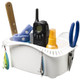 Attwood Marine Cockpit Caddy - Boat Storage Organizer with Suction Mounts and Slots for Gear
