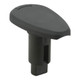 Attwood Marine LightArmor Plug-In Base - 2 Pin Black Teardrop