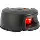 Attwood Marine LightArmor Deck Mount Navigation Light - Black Composite, Port (Red), 2 Nautical Miles
