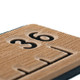 SeaDek 36 Routed Ruler - 6mm Brushed Texture in Mocha and Black