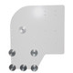 Sea Brackets Bracket Mounting Disks – Set of 6 Aluminum Backing Supports for Trolling Motors