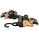 Camco Retractable Tie Down Straps - 2 Inch Width, 5.5 Feet, Bolt-On Transom Tie Downs