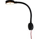 Sea-Dog LED Flex Neck Day/Night Light with USB Socket - Red & White Light, Part #404939-3