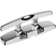 Sea-Dog 6-Inch Rectangle Stainless Steel Folding Cleat with Hex Bolts for Marine and Dock Applications
