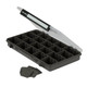 Plano Stowaway 3700 4-Pack - Waterproof Bait Storage Box with Adjustable Compartments
