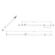 TACO Marine T10-7001VEL Tele-Sun Aluminum Shade Poles with Carry Bag