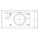 TACO Marine GSE-1939BSA20 T-Top Extrusion Plate for Grand Slams - 20 Inch Pair