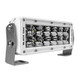 Black Oak LED Pro Series 3.0 6-Inch Double Row LED Light Bar with Combo Optics and White Housing