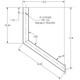 TACO Marine Stainless Steel Table Column F16-0005A - 12 x 17-3/4 inches with White Delrin Insert