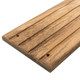 Whitecap Teak Deck Step - Medium, Part Number 60504, 11-1/2"L x 4-1/2"W x 1/2"H