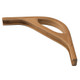 Whitecap 3/4-Inch Teak Bulkhead Molding with Corner Cap and Hand Hold, Part 60805