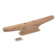 Whitecap 12-inch Teak Cleat Part #60406 for Marine and Home Use