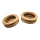 Whitecap Teak Round Drawer Pull - 1-3/8 inch Recess Mount - 2 Pack