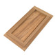 Whitecap Teak Drawer and Door Front & Frame - 12 inch Wide x 6 inch High