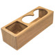 Whitecap Teak Insulated Drink and Binocular Rack with Tray Part #62616