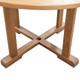 Whitecap Round Teak Dining Table - WT60051 for Indoor and Outdoor Use