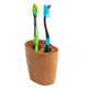 Whitecap Oval Teak Toothbrush Holder (Part No. 63112)