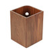 Whitecap EKA Collection Waste Basket - Teak for Bathroom and Spa
