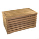 Whitecap Andros Teak Chest - Versatile Storage and Bench Solution
