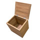 Whitecap Crete Chest - Teak, 20"W x 18-1/2"H x 15-3/4"D