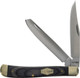 Old Timer Knife 2 Blade Folder with Satin Finish Stainless Steel Blade and Laminated Wood Handle