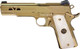 Iver Johnson Golden Eagle 45 ACP Semi-Auto Pistol with Polished PVD Finish and Adjustable Sights