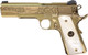 Iver Johnson Eagle Noble WP 45 ACP Semi-Auto Pistol with Gold Finish and Adjustable Sights