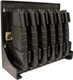 Mag Storage Solutions AR-15 Magazine Holder Part MSSBLK-1 – Holds 6 Magazines in Matte Black Impact Grade ABS Plastic