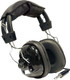 Bounty Hunter HeadW Stereo Headphones with 1/4" Jack Adapter, Black
