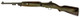 Inland M1 Carbine 1945 Model Semi-Automatic Rifle with Walnut Stock