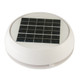 Marinco Day/Night Solar Vent 4 Inch White - Cabin Ventilation System