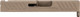 Grey Ghost Precision GGP-SPG43-V1-FDE Glock 43 Flat Dark Earth Slide with Angled Serrations
