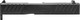 Grey Ghost Precision GGP-SPG43-V1-BLK Slide for Glock 43 with Angled Serrations and Billet Stainless Steel Construction