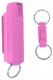 Sabre 3-in-1 Pepper Spray with UV Dye and Quick Release Key Ring – Pink, 0.54 oz