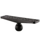 Scotty 175 2.25-Inch Ball System Top Plate for 10-12 Inch Fish Finders