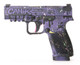 Canik Mete Signature Midnight 9mm Luger Semi-Auto Pistol with Custom Painted Case and Interchangeable Backstraps