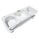 Deep Blue Marine MB-2 Double Cup Holder with Suction Cups - Heavy Duty Marine Drink Storage
