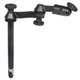 RAM Mounts 12-Inch Upper Pole with Double Swing Arms and Round Plate - RAM-VP-SW1-12