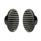 Aquatic AV EC122 6.5-Inch Waterproof Marine Speakers - Black Pair