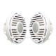 Aquatic AV PRO Classic 6.5-Inch RGB Waterproof Marine Speaker - White