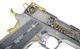 Colt Gold Cup Lite .38 Super Semi-Auto Pistol with Stainless Frame and Gold Slide
