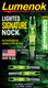 Lumenok Lighted Nock Stealth & Hunter XLT, Model SL3G, Green Light