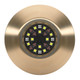 Lumishore EOS TIX404 Interchangeable Thru-Hull Underwater Light with RGBW Color Change and 7,500 Lumens