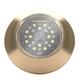 Lumishore ORA THX204 Thru-Hull Single Light White - Marine Underwater Lighting with 6,100 Lumens and Ultra-Wide 110° Beam Angle